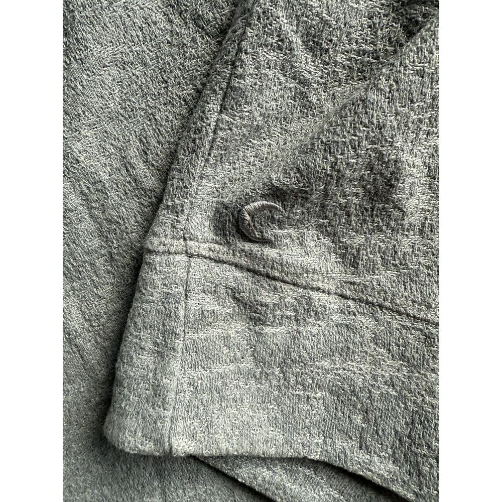 Zyia Hooded Shirt Hoodie Texture Size Large - Picture 4 of 5